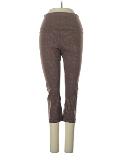 Pre-owned Crz Yoga Active Pants In Brown