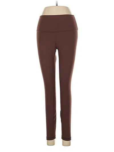 Pre-owned Crz Yoga Active Pants In Brown