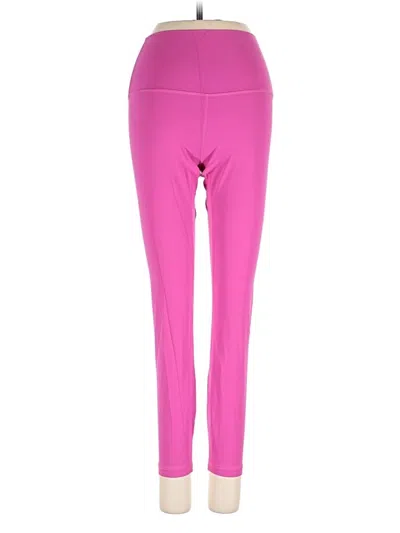 Pre-owned Crz Yoga Active Pants In Pink