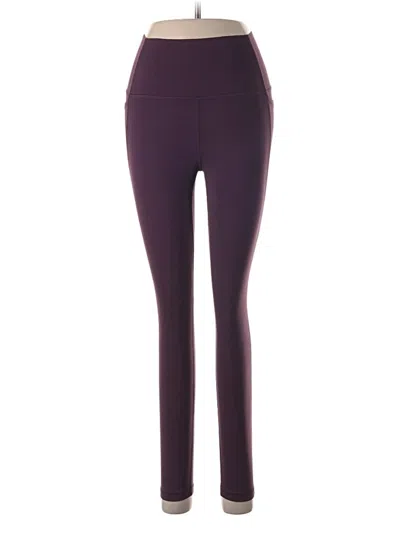 Pre-owned Crz Yoga Active Pants In Purple