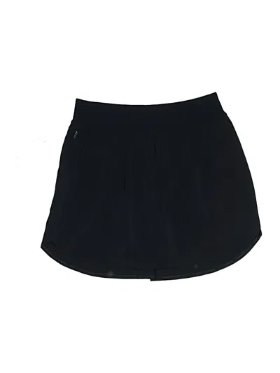 Pre-owned Crz Yoga Active Skort In Black