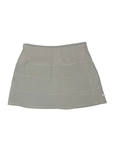 Pre-owned Crz Yoga Active Skort In Gray