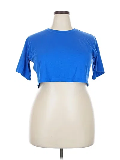 Pre-owned Crz Yoga Active T-shirt In Blue
