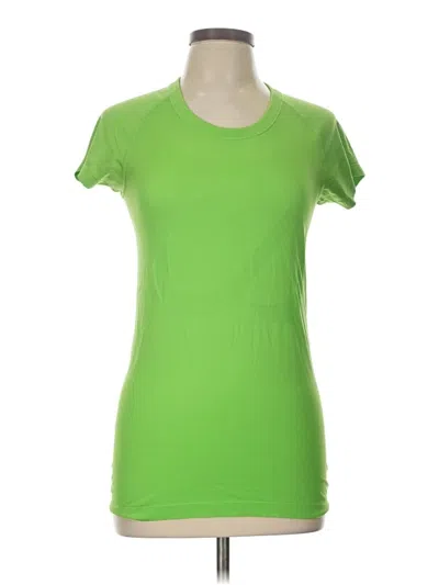 Pre-owned Crz Yoga Active T-shirt In Green