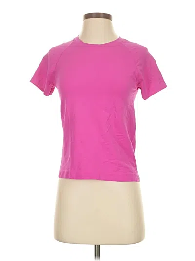 Pre-owned Crz Yoga Active T-shirt In Pink