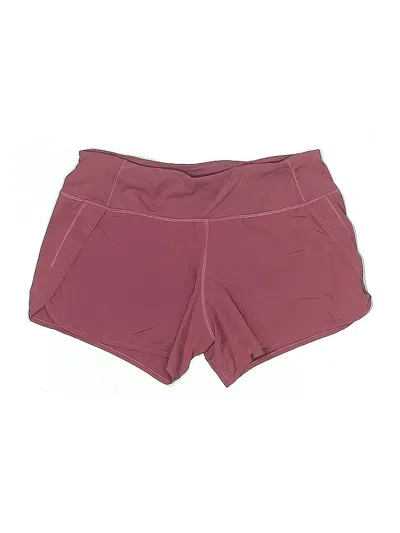 Pre-owned Crz Yoga Athletic Shorts In Pink