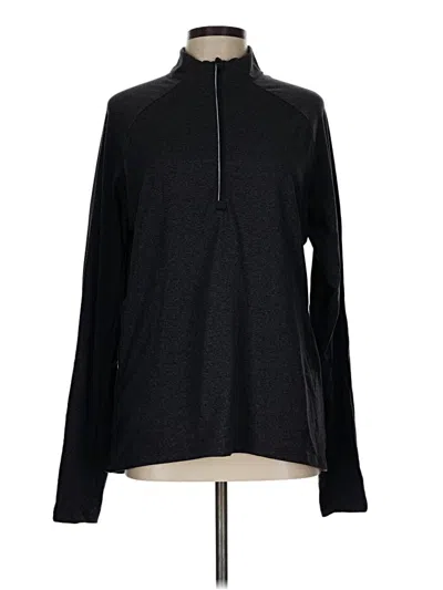Pre-owned Crz Yoga Fleece Jacket In Black