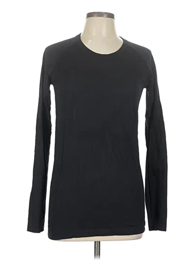 Pre-owned Crz Yoga Long Sleeve T-shirt In Black