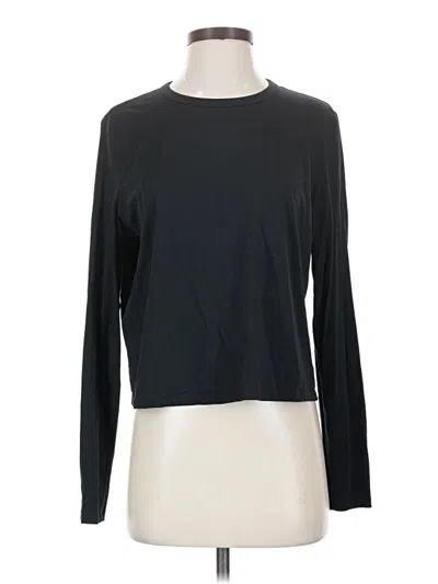 Pre-owned Crz Yoga Long Sleeve T-shirt In Black