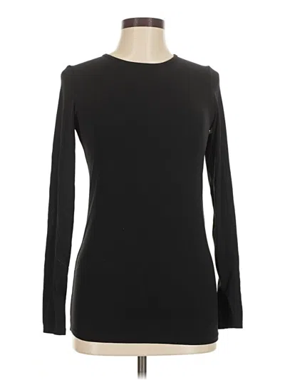 Pre-owned Crz Yoga Long Sleeve T-shirt In Black