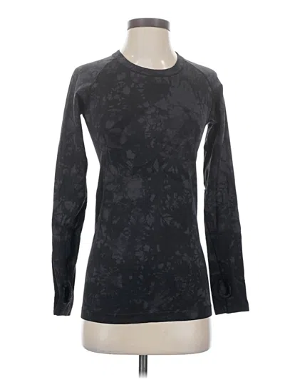 Pre-owned Crz Yoga Long Sleeve T-shirt In Black