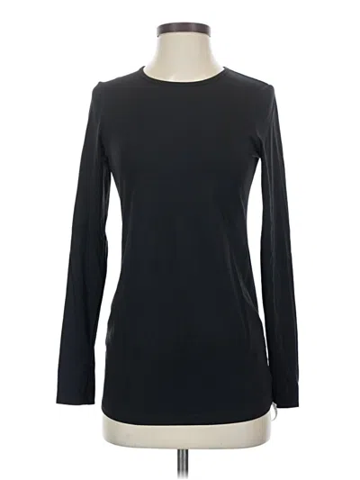 Pre-owned Crz Yoga Long Sleeve T-shirt In Black