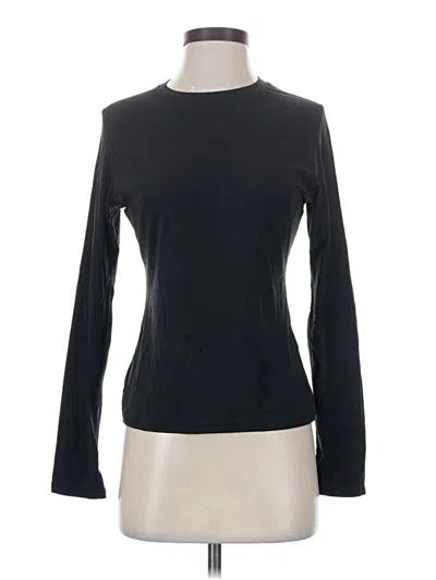 Pre-owned Crz Yoga Long Sleeve T-shirt In Black