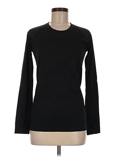 Pre-owned Crz Yoga Long Sleeve T-shirt In Black