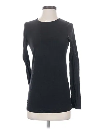 Pre-owned Crz Yoga Long Sleeve T-shirt In Black