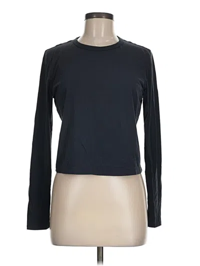 Pre-owned Crz Yoga Long Sleeve T-shirt In Blue