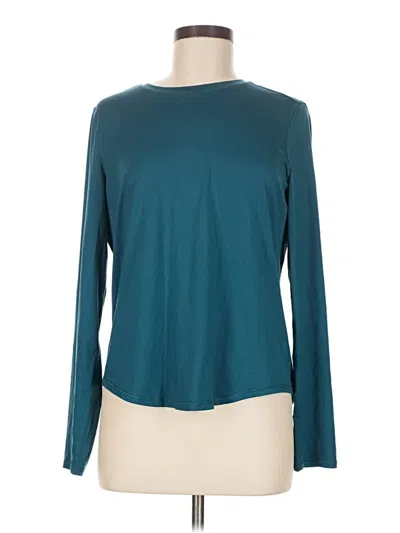 Pre-owned Crz Yoga Long Sleeve T-shirt In Blue