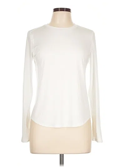Pre-owned Crz Yoga Long Sleeve T-shirt In Ivory