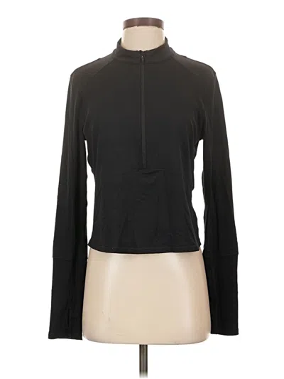 Pre-owned Crz Yoga Long Sleeve Turtleneck In Black