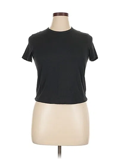 Pre-owned Crz Yoga Short Sleeve T-shirt In Black