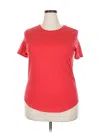 Crz Yoga Short Sleeve T-shirt In Red