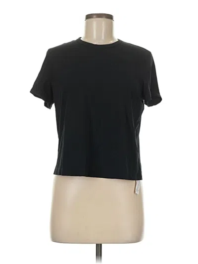 Pre-owned Crz Yoga Short Sleeve T-shirt In Black