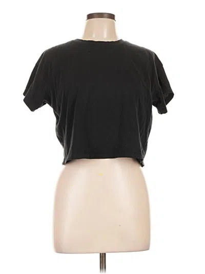 Pre-owned Crz Yoga Short Sleeve T-shirt In Black