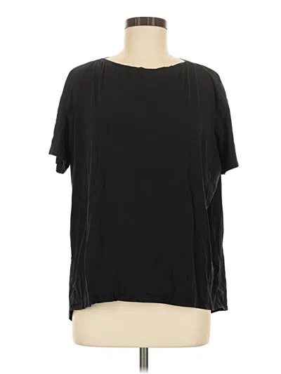 Pre-owned Crz Yoga Short Sleeve T-shirt In Black