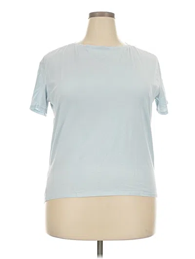 Pre-owned Crz Yoga Short Sleeve T-shirt In Blue