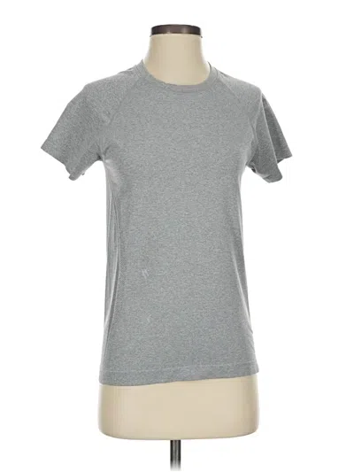 Pre-owned Crz Yoga Short Sleeve T-shirt In Gray