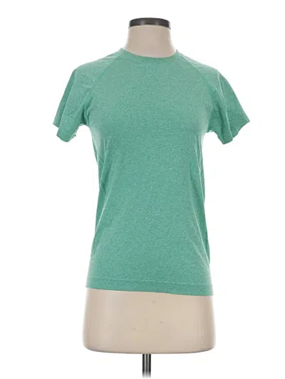Pre-owned Crz Yoga Short Sleeve T-shirt In Green