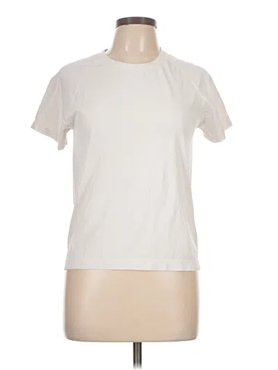 Pre-owned Crz Yoga Short Sleeve T-shirt In Ivory