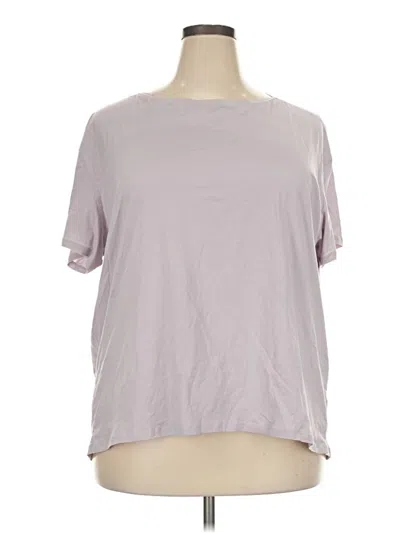 Pre-owned Crz Yoga Short Sleeve T-shirt In Purple