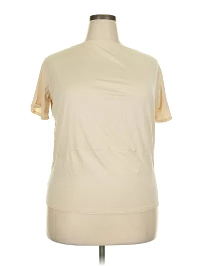 Pre-owned Crz Yoga Short Sleeve Turtleneck In Brown