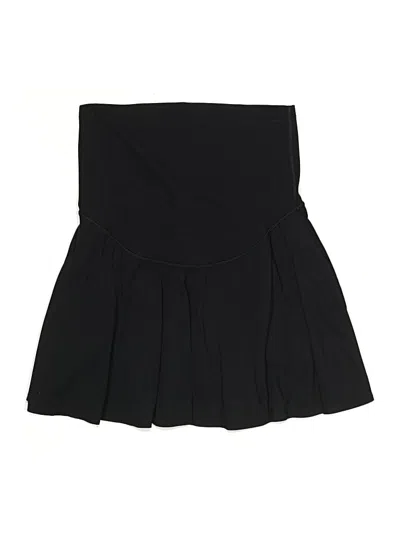 Pre-owned Crz Yoga Skort In Black