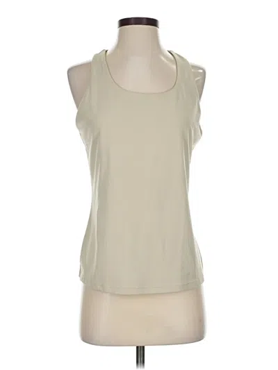 Pre-owned Crz Yoga Sleeveless T-shirt In Brown