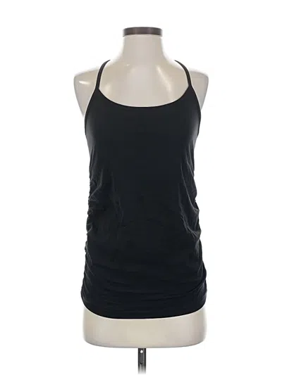 Pre-owned Crz Yoga Sleeveless Top Black Halter Neckline Tops