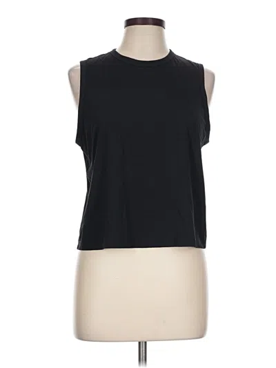 Pre-owned Crz Yoga Sleeveless T-shirt In Black