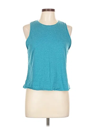 Pre-owned Crz Yoga Sleeveless T-shirt In Blue