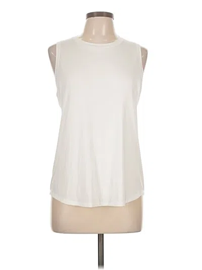 Pre-owned Crz Yoga Sleeveless T-shirt In Ivory