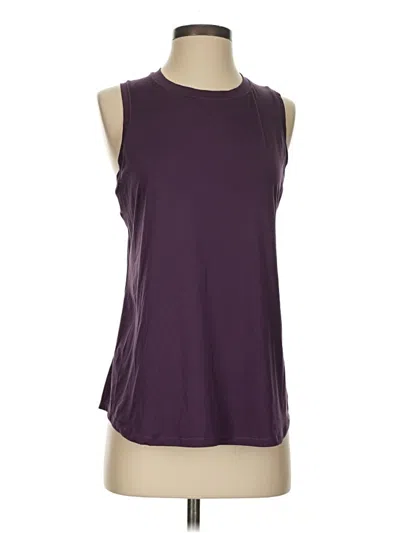 Pre-owned Crz Yoga Sleeveless T-shirt In Purple