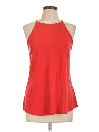 Pre-owned Crz Yoga Sleeveless T-shirt In Red