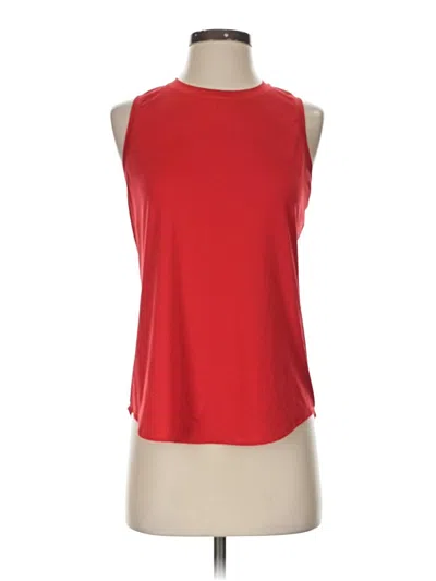 Pre-owned Crz Yoga Sleeveless T-shirt In Red