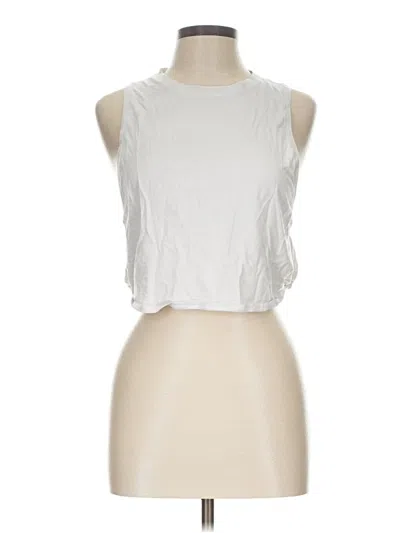 Pre-owned Crz Yoga Sleeveless T-shirt In Silver