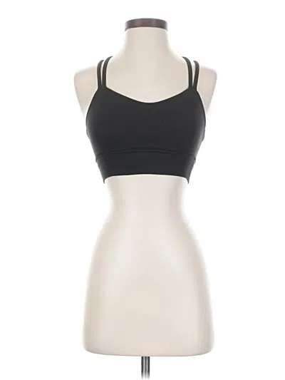 Pre-owned Crz Yoga Sports Bra In Black
