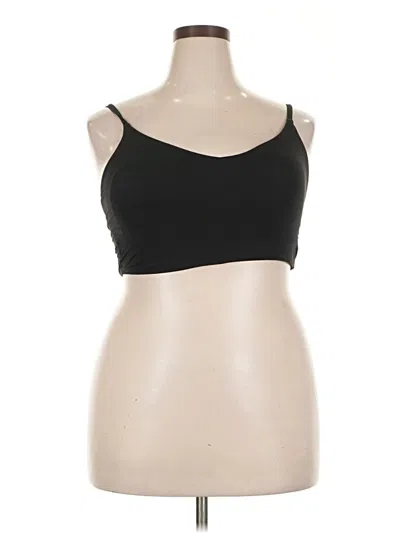 Pre-owned Crz Yoga Sports Bra In Black