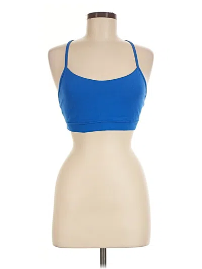 Pre-owned Crz Yoga Sports Bra In Blue