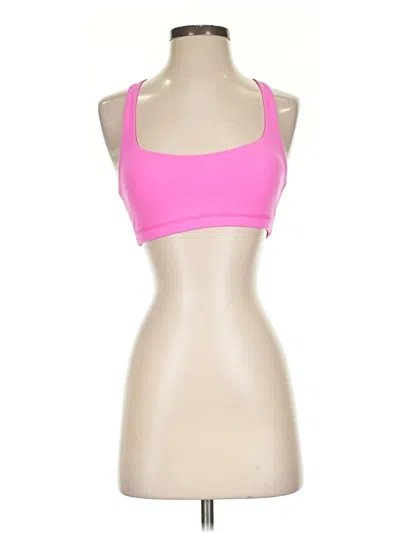 Pre-owned Crz Yoga Sports Bra In Pink