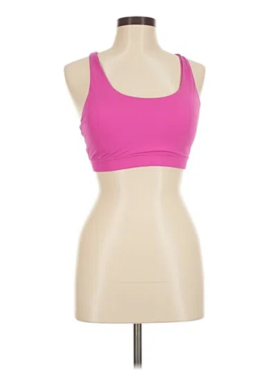 Pre-owned Crz Yoga Sports Bra In Pink