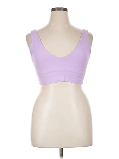 Pre-owned Crz Yoga Sports Bra In Purple